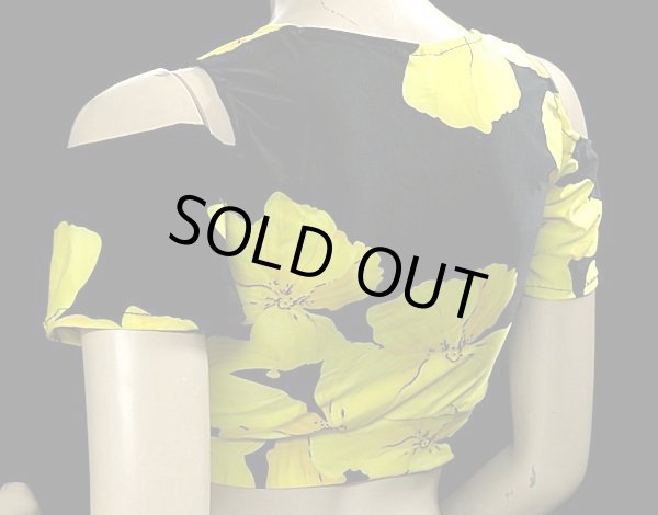 画像2: ♥HANAN/ハナン♥ストレッチチョリ/イエローフラワー (2)