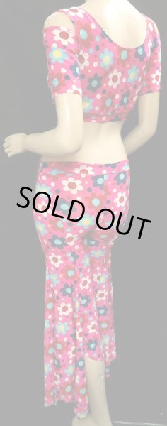 画像3: ♥HANAN♥チョリ&パンツセット/チョリ&バタフライパンツ/レトロフラワーピンク (3)