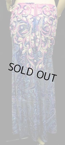 画像3: エジプトオリエンタルコスチューム☆ピンクブルーラメペイズリー☆ (3)