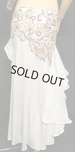 画像3: エジプトオリエンタルコスチューム☆ホワイトフルフリル☆ (3)