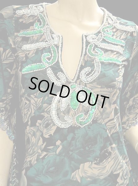 画像2: ♥HANAN/ハナン♥サイディドレス☆antiquegreenflower☆ (2)