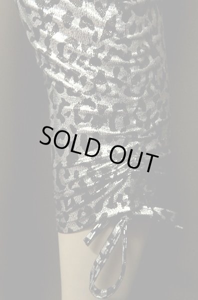 画像3: ♥HANAN/ハナン♥スクイーズストレッチパンツ☆シルバーレオパード☆ (3)