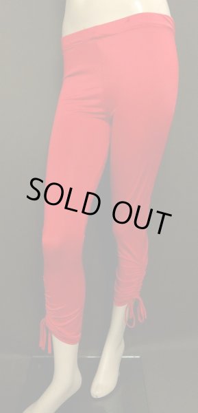 画像2: ♥HANAN/ハナン♥スクイーズストレッチパンツ☆レッド☆ (2)