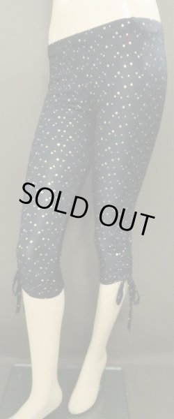 画像2: ♥HANAN/ハナン♥スクイーズストレッチパンツ☆ゴールドドット☆ (2)