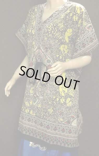 画像3: プリントハーフカバードレス☆イエローアラベスク☆ (3)