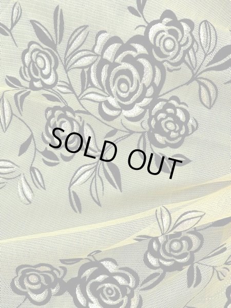 画像2: メッシュバーンアウトヒップスカーフ☆イエロー☆ (2)