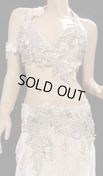 画像2: ❤ハナン/ＨＡＮＡＮ❤エジプトオリエンタルコスチューム☆creamwhitegold☆  (2)