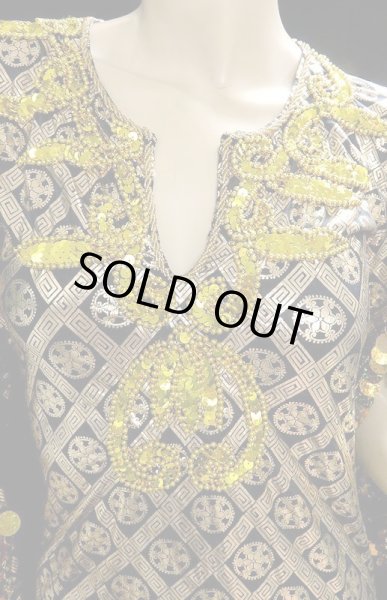 画像2: ♥HANAN/ハナン♥サイディドレス☆blackgoldlacquerr☆ (2)