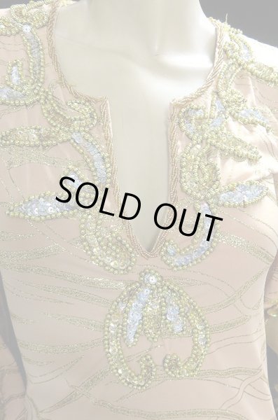 画像2: ♥HANAN/ハナン♥サイディドレス☆elegantbeigegold☆ (2)