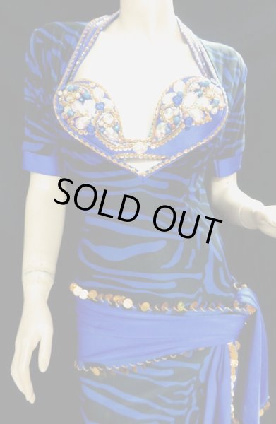 画像2: ♥HANAN/ハナン♥ショートスリーブバラディドレス☆orientalbluezebra☆ (2)