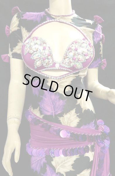 画像2: ♥HANAN/ハナン♥ショートスリーブバラディドレス☆purplegradeleaf☆ (2)