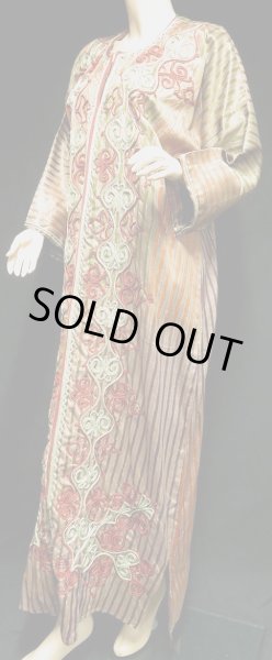 画像2: エジプトガラベーヤ☆ラメラインコードブロダリ－I☆ (2)