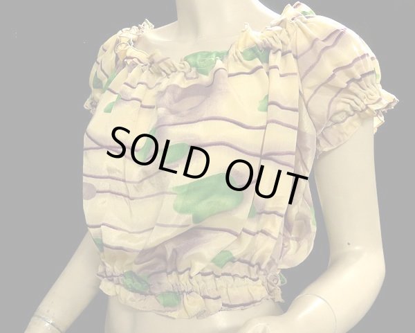 画像2: プリントパフスリーブチョリVII (2)