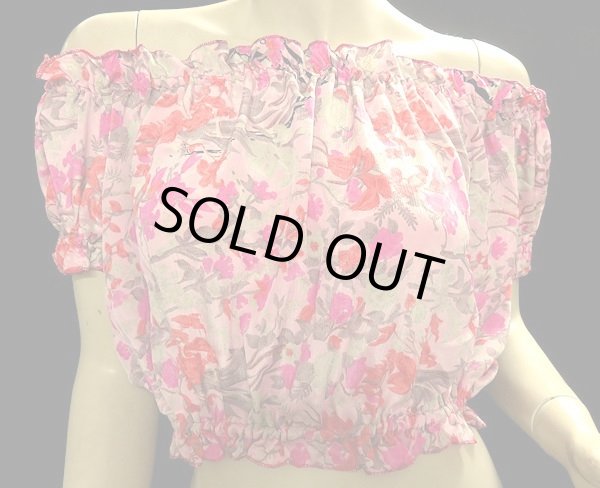 画像4: プリントパフスリーブチョリVI (4)