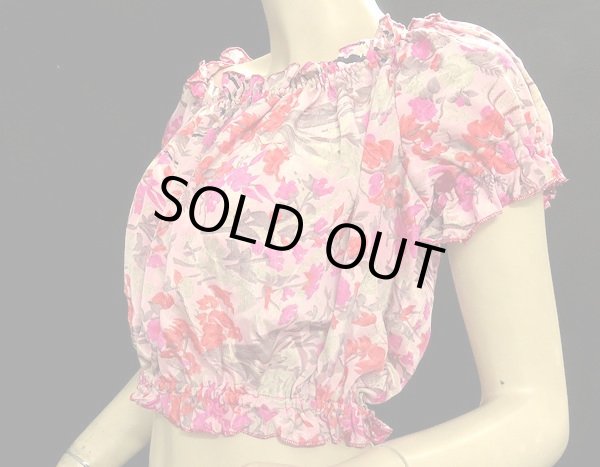 画像2: プリントパフスリーブチョリVI (2)