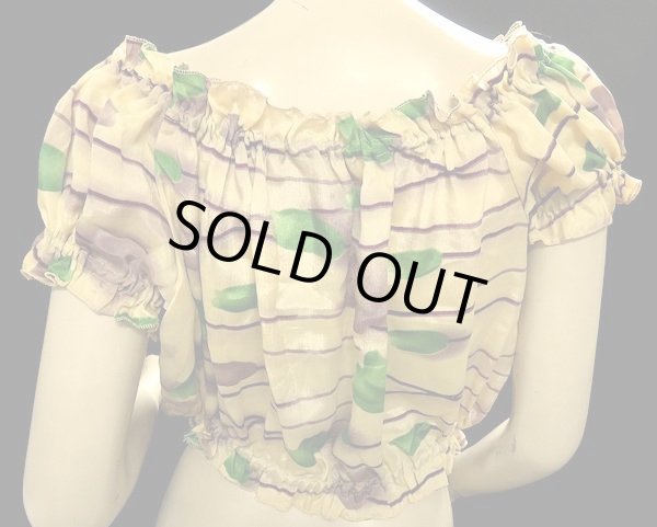 画像3: プリントパフスリーブチョリVII (3)