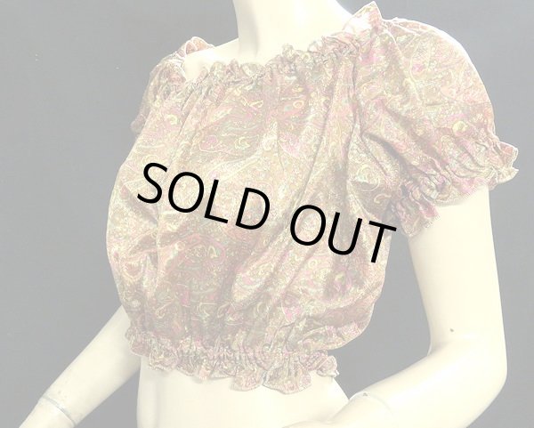 画像2: プリントパフスリーブチョリIX (2)