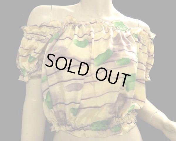 画像4: プリントパフスリーブチョリVII (4)