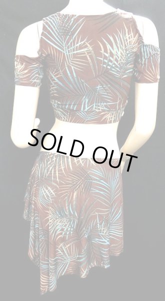 画像2: ♥HANAN♥ストレッチチョリ＆ヒップスカーフ☆brownleaves☆ (2)