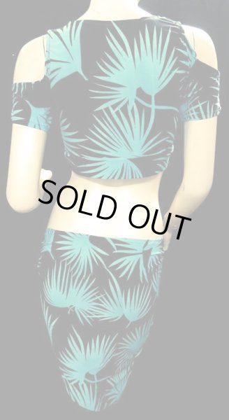 画像2: ♥HANAN♥ストレッチチョリ＆ヒップスカーフ☆emeraldleaves☆ (2)