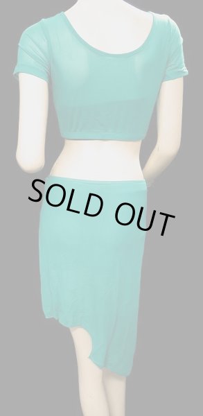 画像3: メッシュエレガントチョリ＆ヒップスカーフセット☆エメラルドグリーン☆ (3)