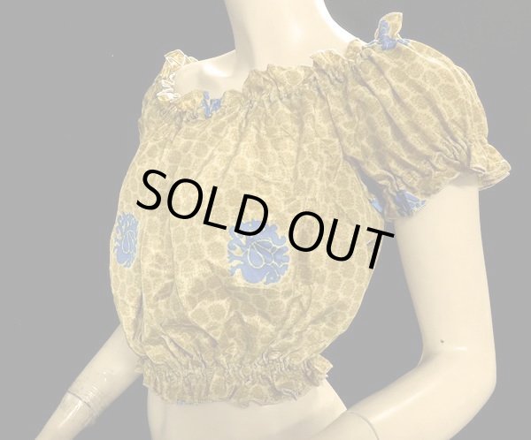 画像2: プリントパフスリーブチョリXII (2)