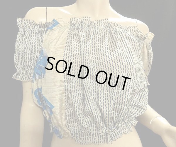 画像4: プリントパフスリーブチョリXV (4)