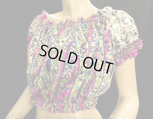 画像2: プリントパフスリーブチョリXVI (2)