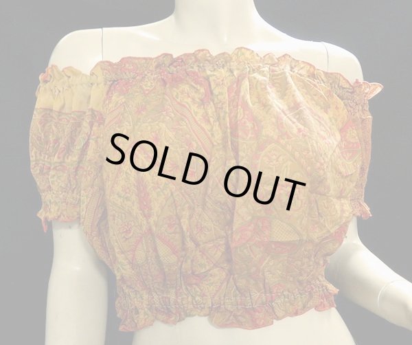 画像4: プリントパフスリーブチョリX (4)