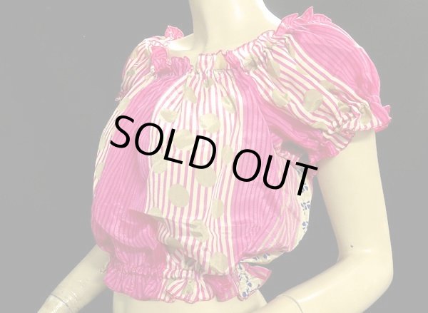 画像2: プリントパフスリーブチョリIV (2)