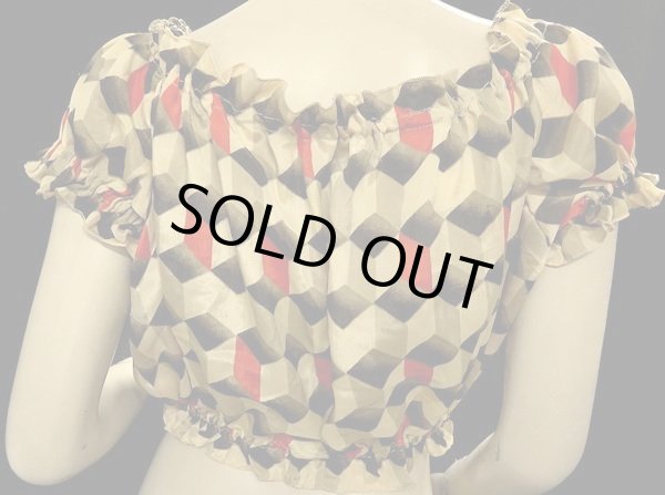 画像3: プリントパフスリーブチョリXIV (3)