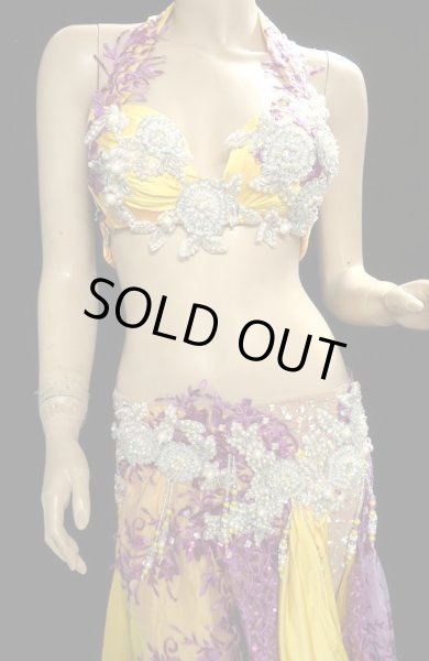 画像2: ❤ハナン/ＨＡＮＡＮ❤エジプトオリエンタルコスチューム☆yellowpurplelace☆  (2)