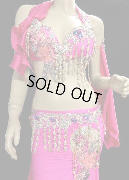 画像2: ❤ハナン/HANAN❤エジプトオリエンタルコスチューム☆cuteshockingpink☆  (2)