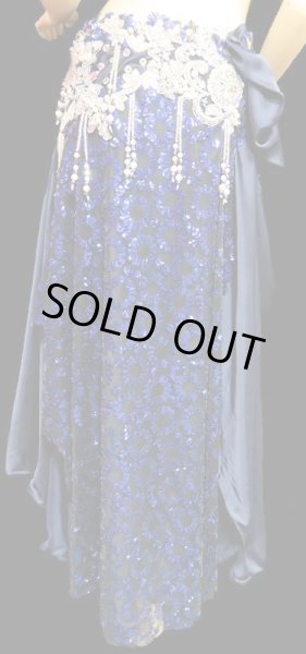 画像3: ❤ハナン/HANAN❤エジプトオリエンタルコスチューム☆orientalbluesequin☆  (3)