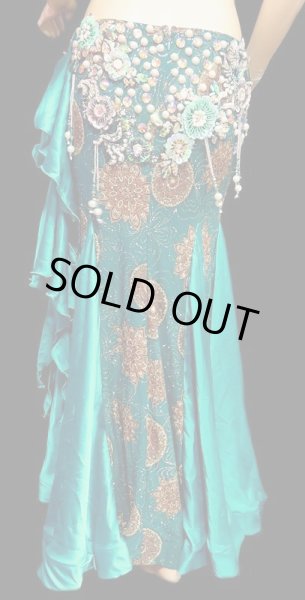 画像3: ❤ハナン/HANAN❤エジプトオリエンタルコスチューム☆goldturquoisearabesque☆  (3)