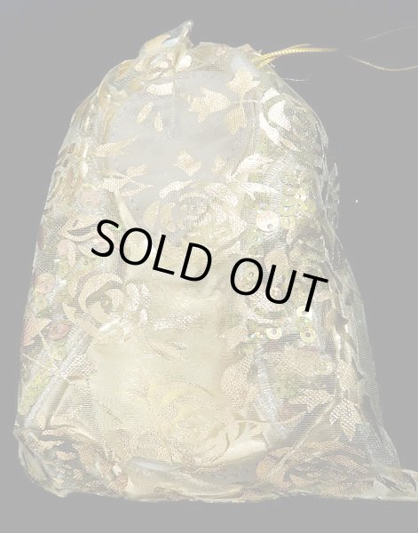 画像4: ブロダリーダンスシューズ☆ゴールド☆ (4)