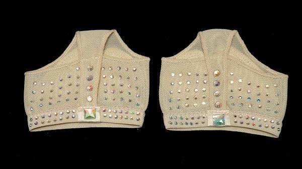 画像2: キラキラメッシュフットカバー(ハーフ) (2)