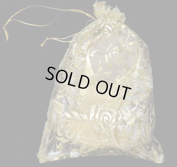 画像4: ブロダリーダンスシューズ☆ゴールド&シルバー☆ (4)