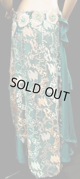 画像3: ❤ハナン/HANAN❤エジプトオリエンタルコスチューム☆peacockgreenpearl☆  (3)