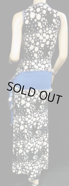 画像3: ♥HANAN/ハナン♥ノ―スリーブバラディドレス☆monotonebluebubble☆ (3)