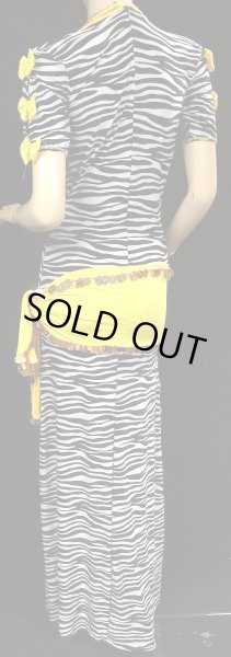 画像3: ♥HANAN/ハナン♥ショートスリーブバラディドレス☆yellowblackzebra☆ (3)