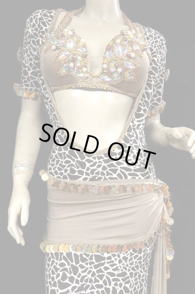 画像2: ♥HANAN/ハナン♥ショートスリーブバラディドレス☆nudygoldengiraffe☆ (2)