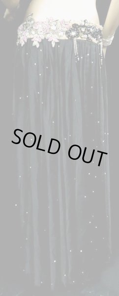 画像3: エジプトオリエンタルコスチューム☆ブラックヌーディエレガント☆ (3)