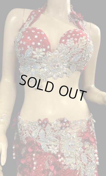 画像2: ❤ハナン/HANAN❤エジプトオリエンタルコスチューム☆elegantcrimsonred☆  (2)