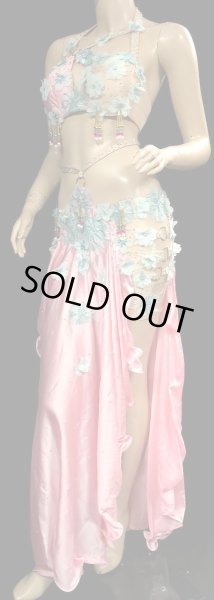 画像3: エジプトオリエンタルコスチューム☆パステルピンクブルー☆ (3)