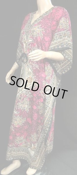 画像2: プリントカバードレス☆ピンクアラビアンアラベスク☆ (2)
