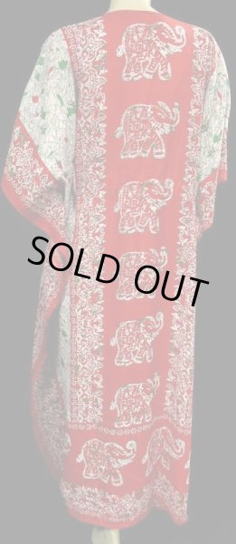 画像3: プリントカバードレス☆レッドエレファント☆ (3)