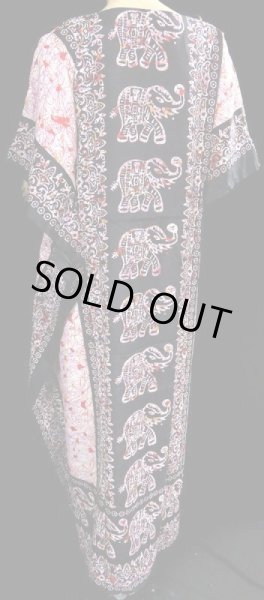 画像3: プリントカバードレス☆ダークネイビーエレファント☆ (3)