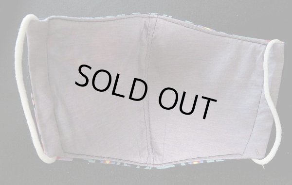 画像2: ハンドメイドマスク☆フラワーバード☆ (2)