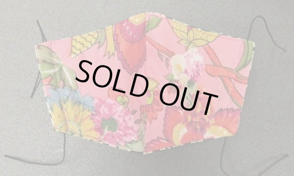 画像2: ハンドメイドマスク☆ラメブラックローズ☆ (2)